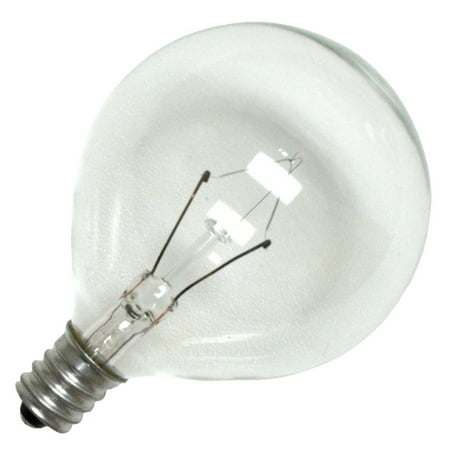 

Sylvania 13704 - 25G16.5C/4M 120V G16 5 Decor Globe Light Bulb