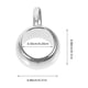 thumbnail image 5 of 100pcs Big Hole Beads Colgante DIY Colgante Accesorios Big Hole Loose Bead Colgante DIY Accesorios de joyería (Plata 5 mm 8 mm), 5 of 6