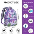 thumbnail image 6 of "Fashionable Butterfly Bookbag - Large School Backpack for Teens & Adults, Water-Resistant & Durable, Stylish Floral Gift Idea", 6 of 6