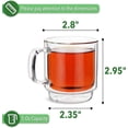 thumbnail image 3 of BTaT- Stackable Espresso Cups, Demitasse Cups, Set of 4 (5.0 oz, 150 ml), 3 of 8