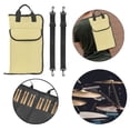 thumbnail image 4 of Bolsa de almacenamiento de mazo de tambor Estuche de transporte de baquetas de gran capacidad hecho a mano para Beige poner 24 Yuyangstore Bolsa de mazo de tambor, 4 of 8