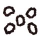 thumbnail image 5 of 5PCS Scrunchies Elásticos Elásticos Elásticos Cabello Bobble Elásticos Gran Banda para El Cabello Sólido de Cuerda - , tal se café BLESIY Velvet Hair Scrunchies, 5 of 6
