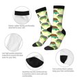 thumbnail image 3 of Cauagu Turtle On Skateboard Print Crew Socks for Women and Men,Adult Athletic Running Socks 1-Pair Sports Socks Work Gear Socks with Moisture Wicking, 3 of 6