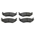 thumbnail image 4 of TRQ Brake Pad Premium Posi Semi Metallic Left Right for Dodge Pickup SUV BFA73686, 4 of 6
