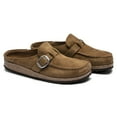 thumbnail image 3 of Birkenstock Buckley Suede Clog, 40, Brown, 3 of 6