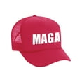 thumbnail image 2 of Bold and Proud "MAGA" Red Truckers Mesh snapback hat, 2 of 2