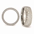 thumbnail image 4 of Bague Homme 8mm Titane Brossé et Poli, 4 of 4