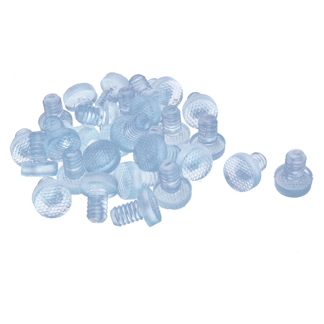 8mm T Shape Rubber Bottle Stopper Sealling Plug Clear 30pcs