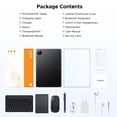 thumbnail image 3 of POCKAM P11 Android 16 11" Tablet with Gemini AI, 48GB RAM+128GB ROM/TF 2TB, T7250, 90Hz Display 8800mAh Tablets with Keyboard, Pen, 13MP+5MP, 3.5mm Headphone, 5G WIFI, 3 of 10
