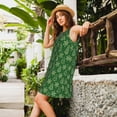 thumbnail image 2 of Fotbe Christmas (2) Vestido de Verano sin Mangas para Mujer – Vestido Midi Línea A, Estilo Camiseta Floral, Vestido Playero Casual y Fluido, 2 of 7