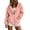 Pink, variant on Edvintorg Womens Rain Jacket Solid Color Zip up Waterproof Raincoat Outdoor Long Sleeve Hooded Windbreaker with Pocket Womens Clothes Beige S-2XL