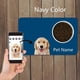 thumbnail image 1 of Custom Free Name Print Color Image Name Pet Supplies Bowls Plate Pad Cute Waterproof Pu Material For Dog Cat Easy Washing Carry shopwise Round, 1 of 17