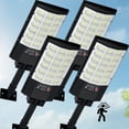 thumbnail image 1 of Farolas solares TFKK con sensor de movimiento impermeable, paquete de 4 unidades, 1 of 7