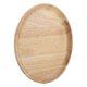 thumbnail image 1 of Round Wooden Tea Tray, Sushi Tray, Snack Tray, Fruit Tray, Serving Plate for Home and Restaurant, 18 x 18 cm, 1 of 5
