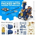 thumbnail image 3 of thames & kosmos TrainBots: 2-in-1 STEAM Maker Kit, 3 of 7