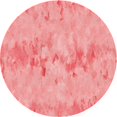 thumbnail image 1 of Ahgly Company Indoor Round Patterned Pastel Pink Area Rugs, 4' Round, 1 of 6