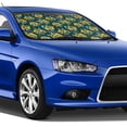 thumbnail image 4 of Fotbe Sunflowers Car Windshield Sunshade | Sun Visor Protector Front Window Shade, Keeps Out UV Rays, Keeps Your Vehicle Cool-Medium, 4 of 7