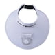 thumbnail image 4 of Sombrero de visera jinwen con ventilador transpirable Protección solar Gris claro, 4 of 8