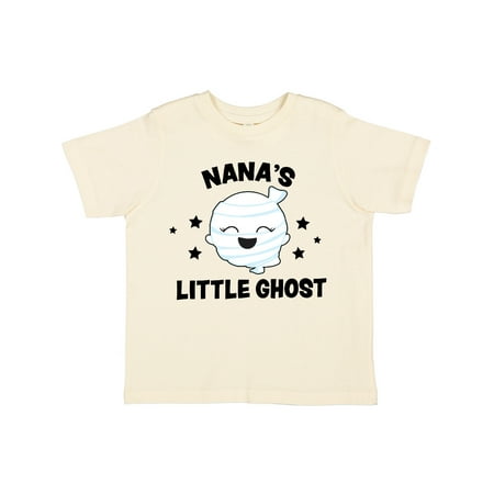 

Inktastic Cute Nana s Little Ghost with Stars Gift Toddler Toddler Girl T-Shirt