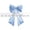 Blue, variant on Oversized Christmas Bow, Large Holiday Hanging Bow, Broad Loops and Long Flowing Tails, Door Tree Wall Window Backdrop for Welcoming Rooms and Gatherings for Home Display