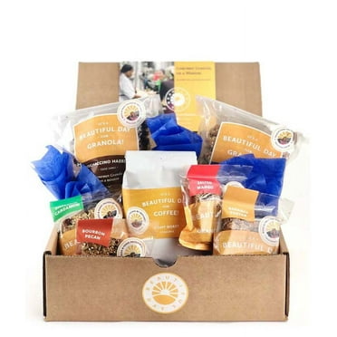 From You Flowers - Granola and Coffee Variety Basket for Birthday, Anniversary, Get Well, Congratulations, Thank You, All Occasions