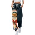 thumbnail image 1 of WEAIXIMIUNG Pantalons pour Femmes avec Poches Pantalons de Pâques pour Femmes, 1 of 4