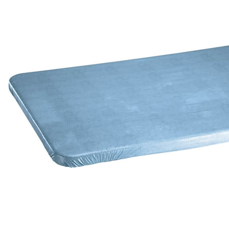 

Illusion Weave Vinyl Elasticized Banquet Table Cover by HSK - 60 x 30 Oblong