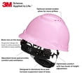 thumbnail image 2 of Casco de seguridad 3M SecureFit H-713SFV-UV rosa con ventilación estilo gorra, 2 of 7