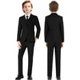 thumbnail image 2 of Boys Formal Suit Set 5 Pieces Fashion Slim Fit Suits, 2 of 16