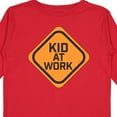 thumbnail image 4 of Inktastic Kid at Work Construction Sign Boys or Girls Long Sleeve Toddler T-Shirt, 4 of 5