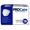 thumbnail image 3 of ProCare Adult Incontinence Brief L Heavy Absorbency Breathable, CRB-013/1, 72 Ct, 3 of 3