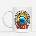 thumbnail image 2 of Coffee Mugs Everything Better With Salt Retro Summer Beach Vacation or Surfing Lovers Gifts for Surfer Coffee Lovers 11oz 15oz White Mug Christmas Gift, 2 of 7