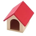 thumbnail image 2 of Suministros de decoración para casa de perro y gato en miniatura a escala 1/12, adornos para juegos de simulación Rojo, 2 of 9