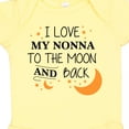 thumbnail image 4 of Inktastic I Love My Nonna to the Moon and Back Boys or Girls Baby Bodysuit, 4 of 5