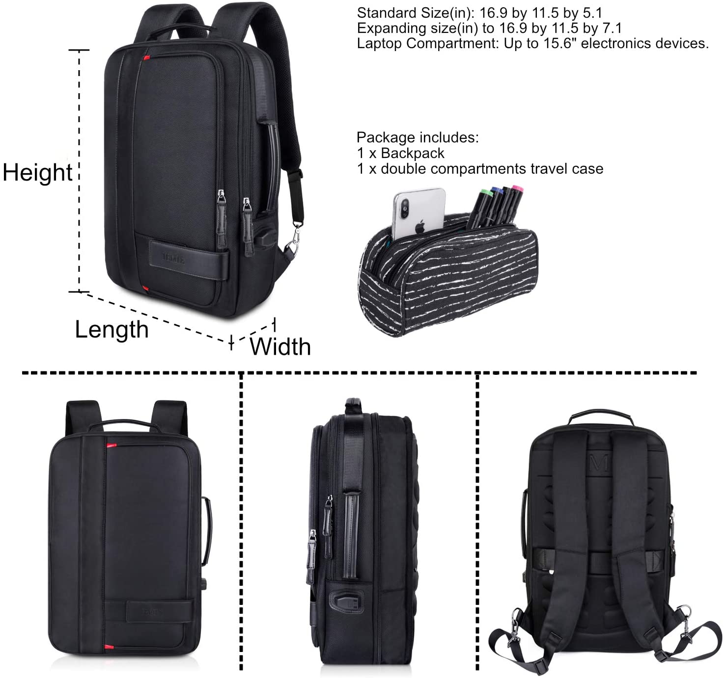 backpack with laptop holder