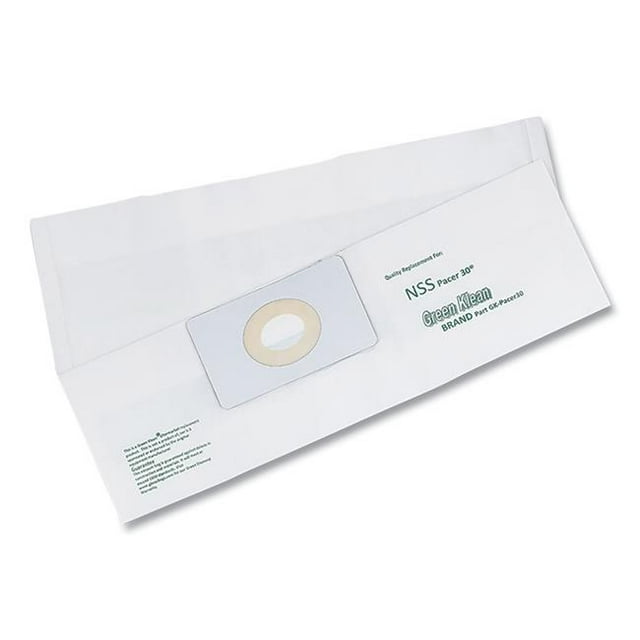 Green Klean GK-PACER30-P Sacs d'Aspirateur de Remplacement 0.75 Po - Lot de 3