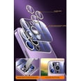 thumbnail image 4 of Elegancia minimalista, diseño de ventana transparente galvanizada para iPhone 11: calidad superior, resistente a arañazos, polvo y golpes., 4 of 5