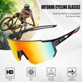 thumbnail image 4 of SCVCN nuevas gafas de sol para ciclismo al aire libre, gafas para bicicleta de montaña para hombre, gafas deportivas para escalada de montaña, pesca para mujer, gafas UV400 para ciclismo, 4 of 5
