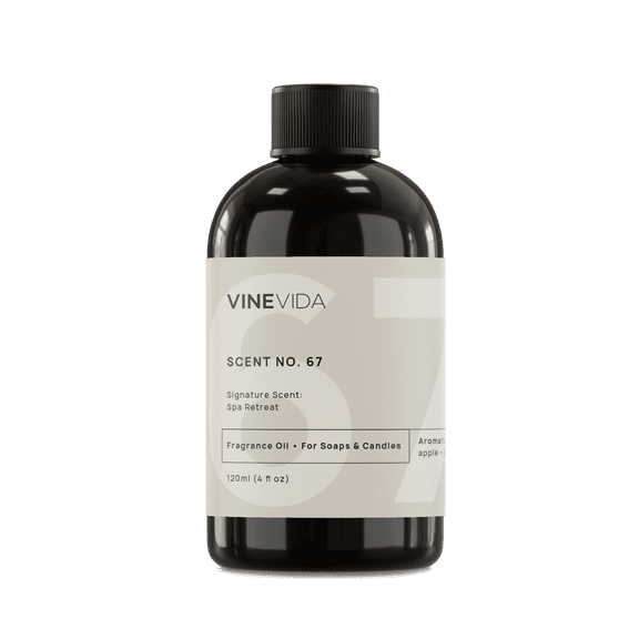 VINEVIDA Scent NO. 67, Signature Scent: Spa Retreat Fragrance Oil, 4 Fl Oz