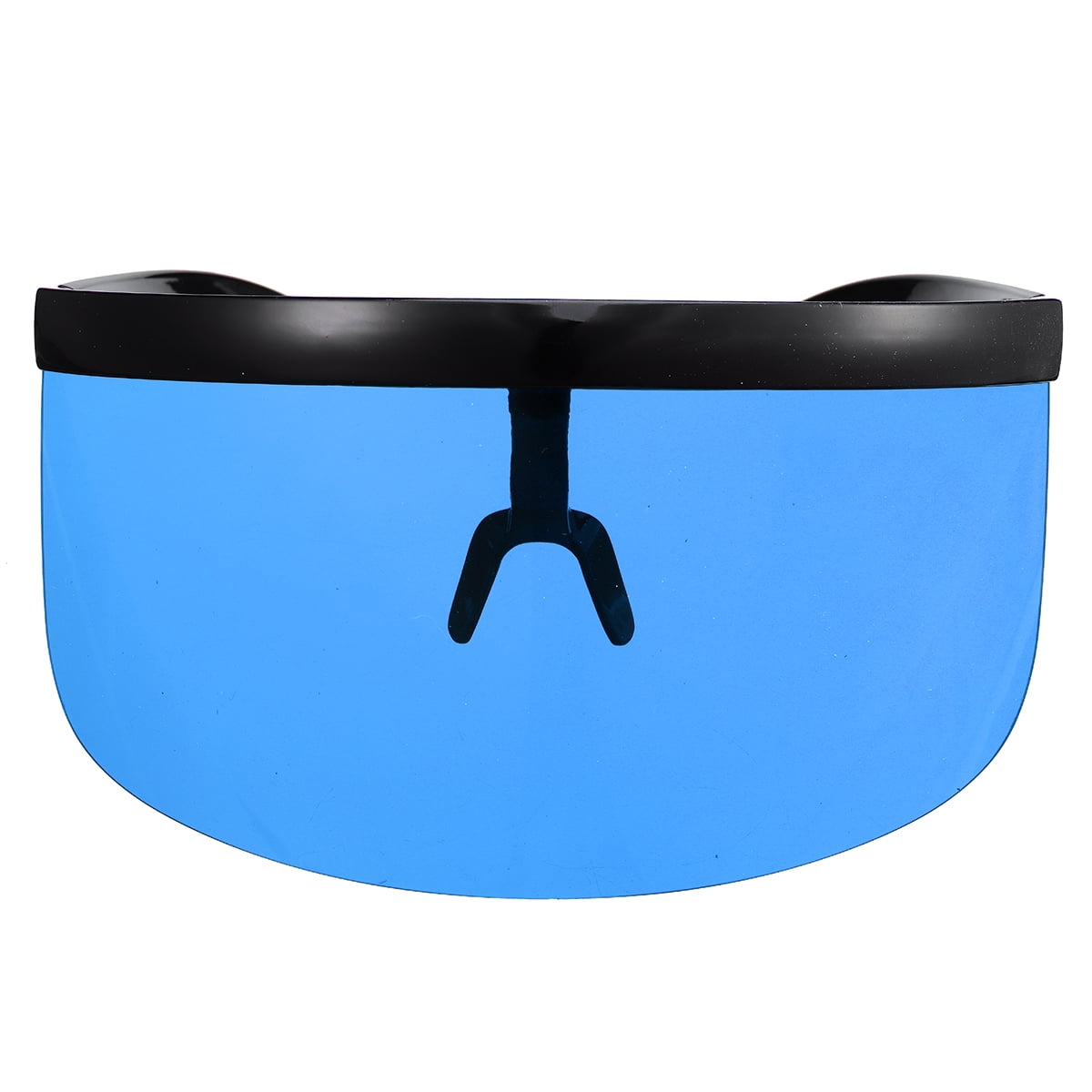 Polarized Lens Mask Sun Glasses Futuristic Costume Party Eyes Mirrored