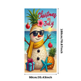 thumbnail image 3 of Festive Design Christmas Banner Tropical Decor Summer Party Decoration Tropical Beach Theme for Summer Celebration Beach Party Holiday Event, 3 of 8