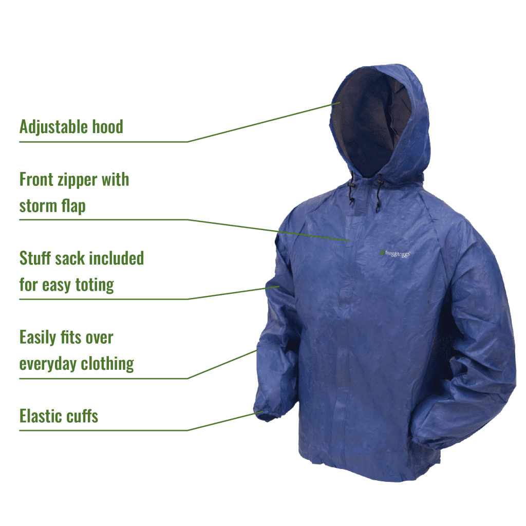 Frogg Toggs Men's Ultra-Lite Rain Suit II | Royal Blue | X-Large 