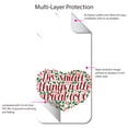 thumbnail image 4 of DistinctInk Custom SKIN / DECAL compatible with OtterBox Symmetry for iPhone 11 Pro MAX (6.5" Screen) - Do Small Things With Great Love - Floral, 4 of 5