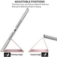 thumbnail image 5 of iPad 6 5 Air 1 2 Gen 9.7 Inch [iPad 6th 5th Air 1st 2nd ] MRJN2LL/A MR7G2LL/A MP2F2LL/A MP2G2LL/A MD785LL/A MD788LL/A MGLW2LL/A PC PU Leather Protective Hard Back Cover - Rose Gold, 5 of 7