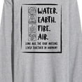 thumbnail image 3 of Avatar - The Last Airbender - Elements Harmony - Men's Long Sleeve T-Shirt, 3 of 5