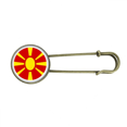 thumbnail image 1 of Macedonia Europa emblema nacional EsES Broche De Broche De Metal Antiguo Unbranded M, 1 of 3
