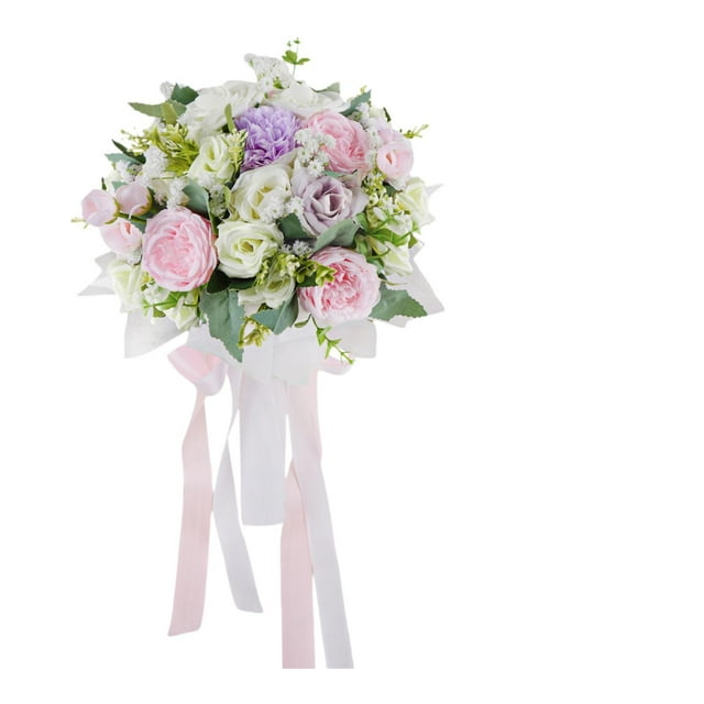 Ramo de novia para dama de honor, flores artificiales, accesorios para novia, ramo de novia para Valentín
