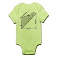 thumbnail image 1 of CafePress - Hippopotenuse Body Suit - Baby Light Bodysuit, 1 of 1