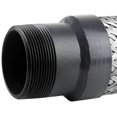 thumbnail image 2 of 2" x 18" Stainless Steel Compressed Air Line Metal Flex Hose Compressor Tube, 2 of 3