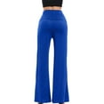 thumbnail image 3 of Summer Savings Clearance 2023! pbnbp Women's High Waisted Pants Stretchy Bootcut Pull On Dressy Pants Flared Casual Blend Athletic Yoga Pants, 3 of 4